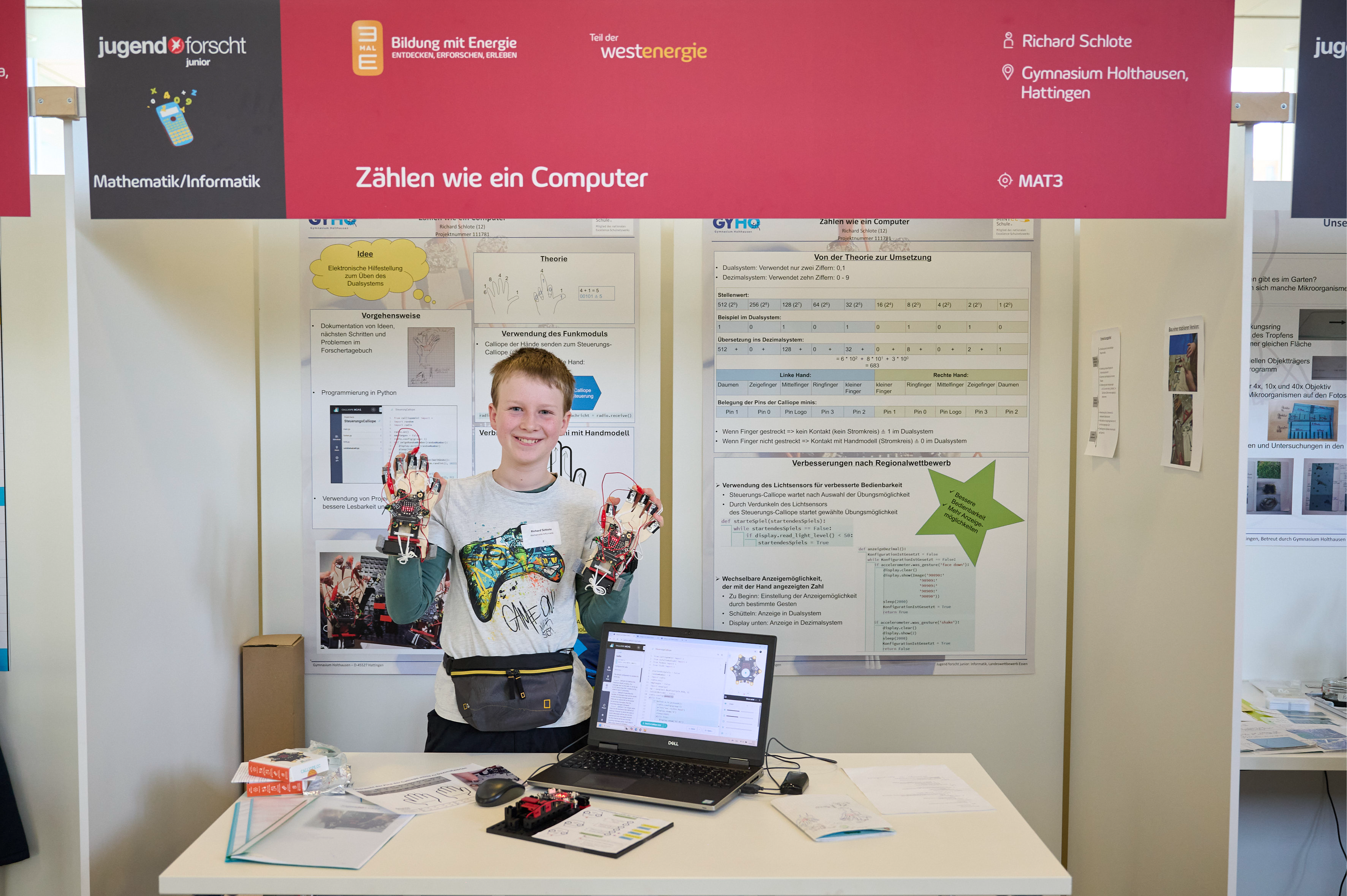 Junge Talente aus Hattingen überzeugen beim NRW-Landeswettbewerb „Jugend forscht junior“
